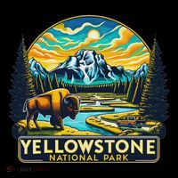 Yellowstone National Park Ornament thumb 1