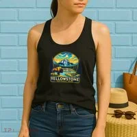 Yellowstone National Park Women's Tank Top thumb 2