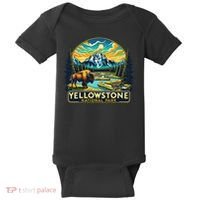 Yellowstone National Park Baby Bodysuit thumb 0