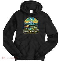 Yellowstone National Park Tie Dye Hoodie thumb 0