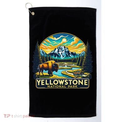 Yellowstone National Park Golf Towel