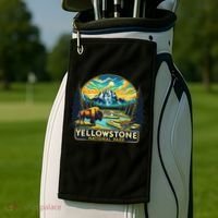 Yellowstone National Park Golf Towel thumb 2