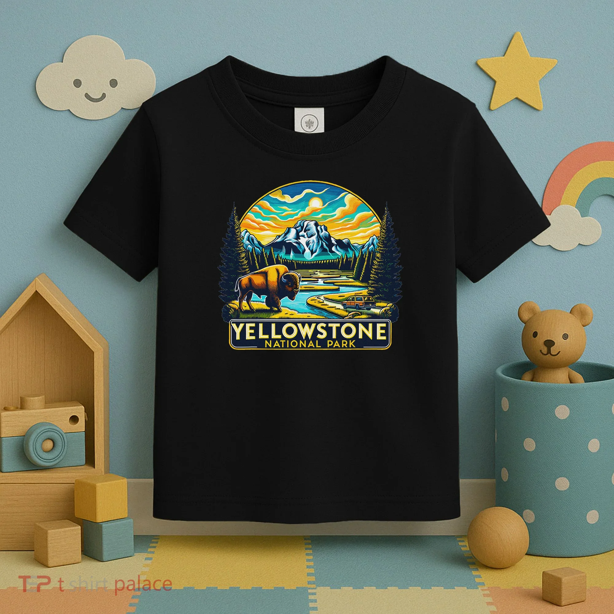 Yellowstone National Park Toddler T-Shirt