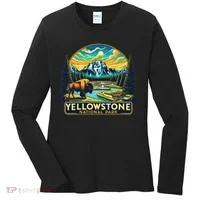 Yellowstone National Park Women's Long Sleeve Shirt thumb 0