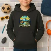 Yellowstone National Park Kids Hoodie thumb 2