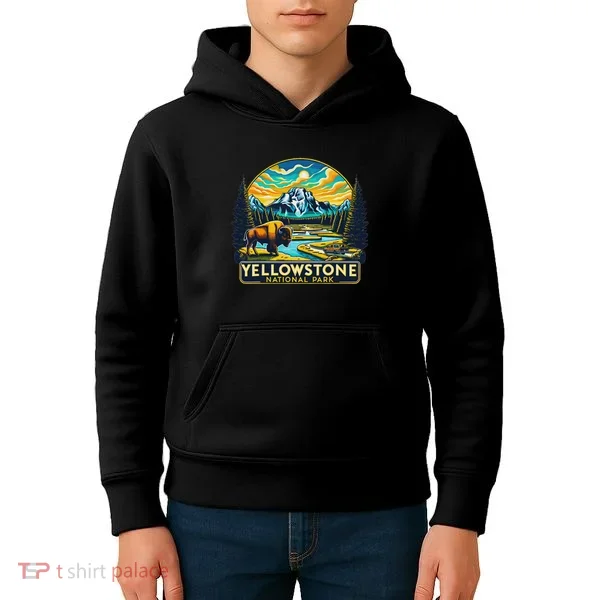 Yellowstone National Park Kids Hoodie