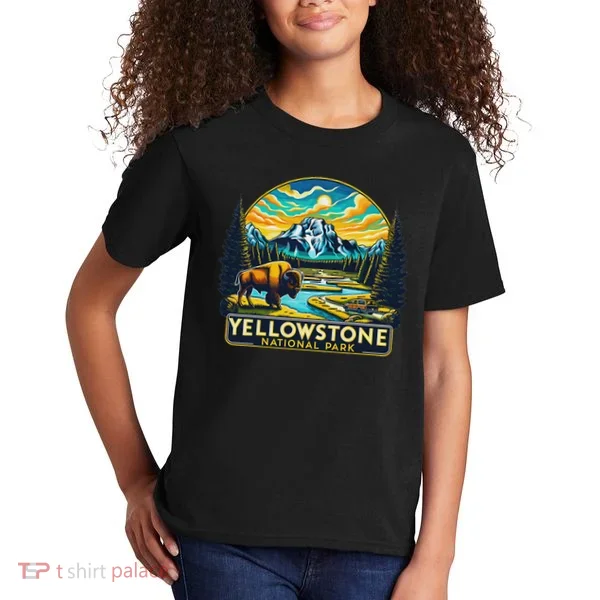 Yellowstone National Park Kids T-Shirt
