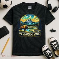 Yellowstone National Park Kids Tie-Dye T-Shirt thumb 2