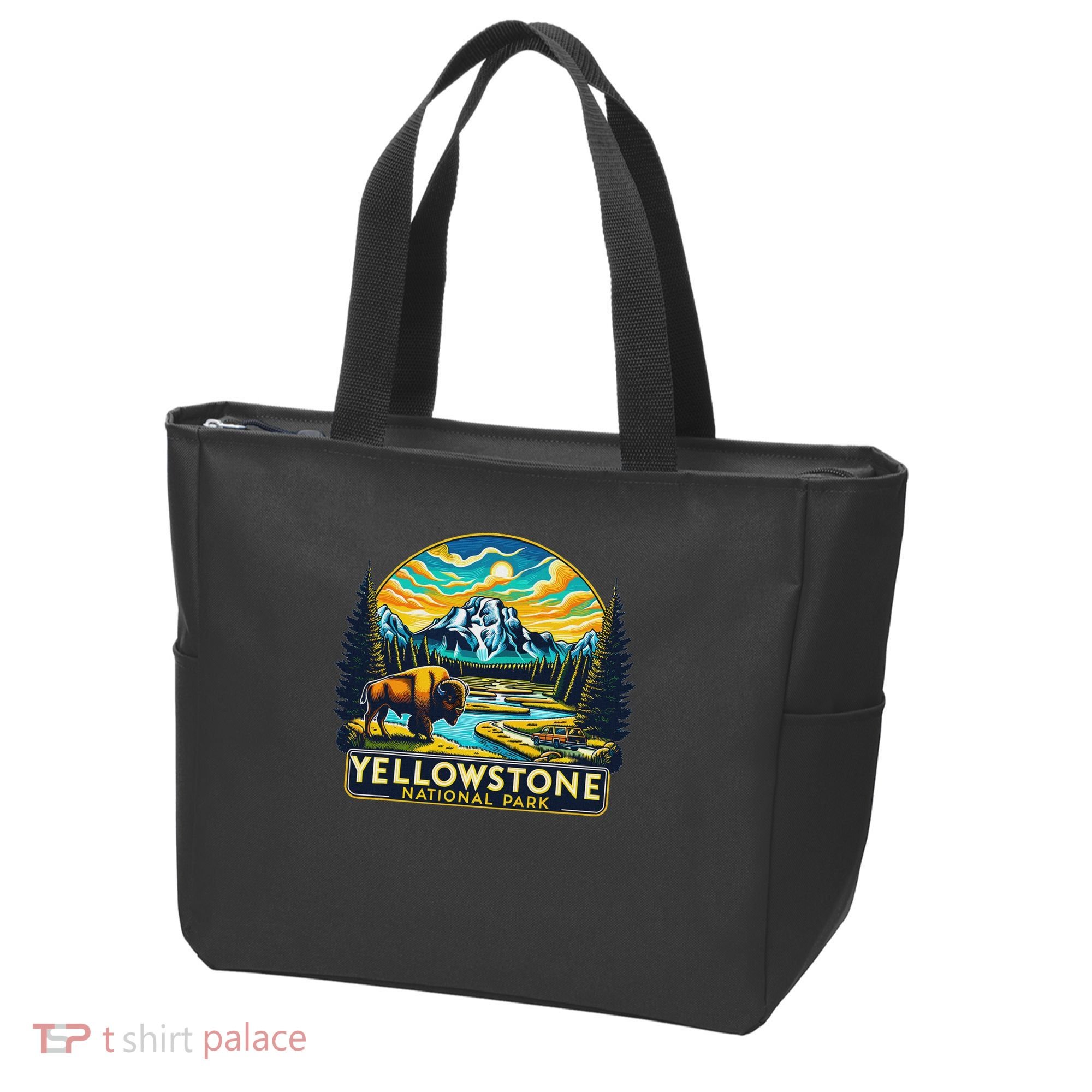 Yellowstone National Park Tote Bag