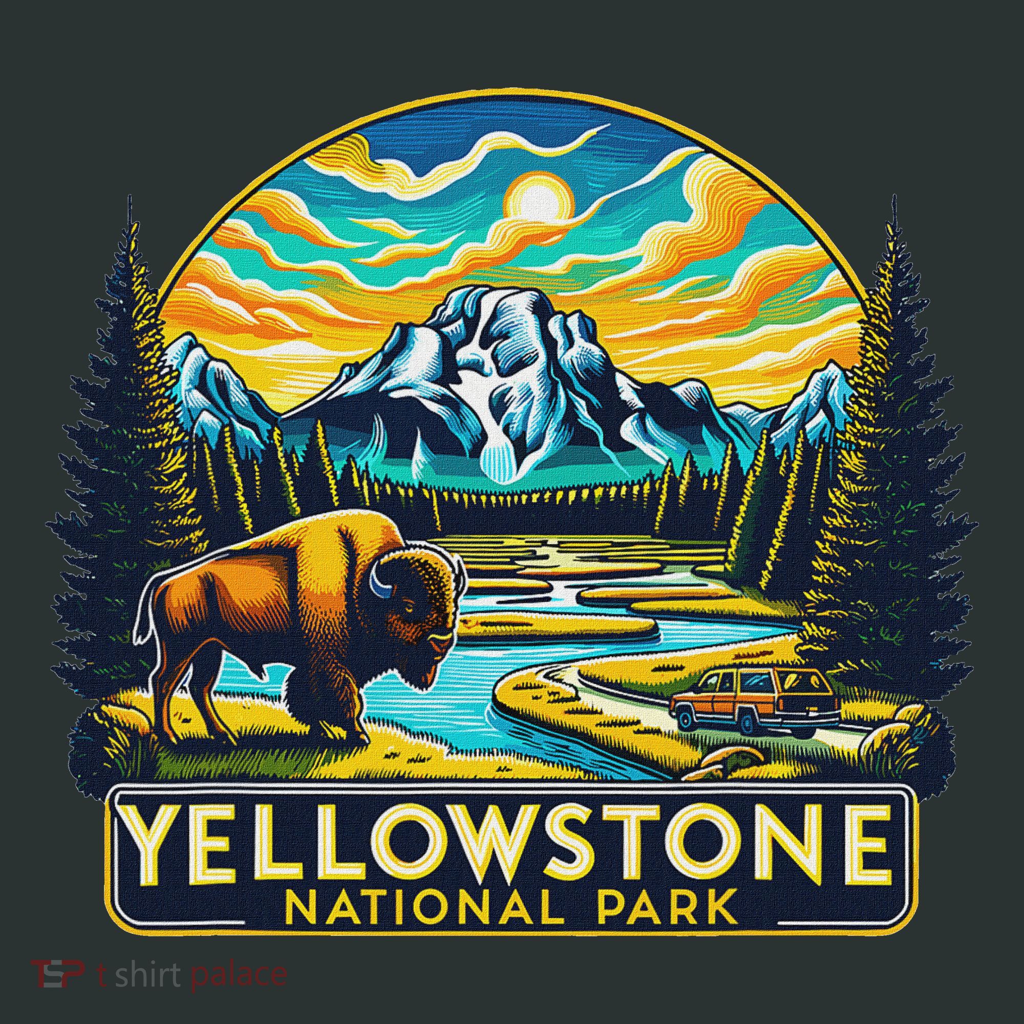 Yellowstone National Park Infant Baby Jersey Bodysuit