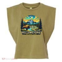 Yellowstone National Park Garment-Dyed Women's Muscle Tee thumb 0