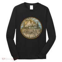 Yellowstone National Park Nature Mountains Hiking Outdoors Long Sleeve Shirt thumb 0
