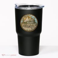 Yellowstone National Park Nature Mountains Hiking Outdoors Tumbler thumb 0