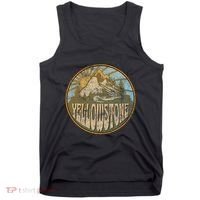 Yellowstone National Park Nature Mountains Hiking Outdoors Tank Top thumb 0