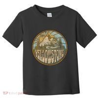 Yellowstone National Park Nature Mountains Hiking Outdoors Toddler T-Shirt thumb 0