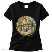 Yellowstone National Park Nature Mountains Hiking Outdoors Women's T-Shirt thumb 0