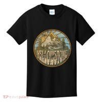 Yellowstone National Park Nature Mountains Hiking Outdoors Kids T-Shirt thumb 0