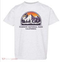 Yosemite National Park, California Rock Climbing Hiking Toddler T-Shirt thumb 0
