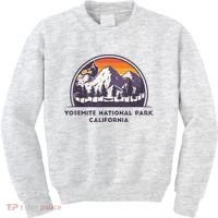 Yosemite National Park, California Rock Climbing Hiking Kids Sweatshirt thumb 0