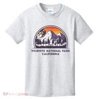 Yosemite National Park, California Rock Climbing Hiking Kids T-Shirt thumb 0