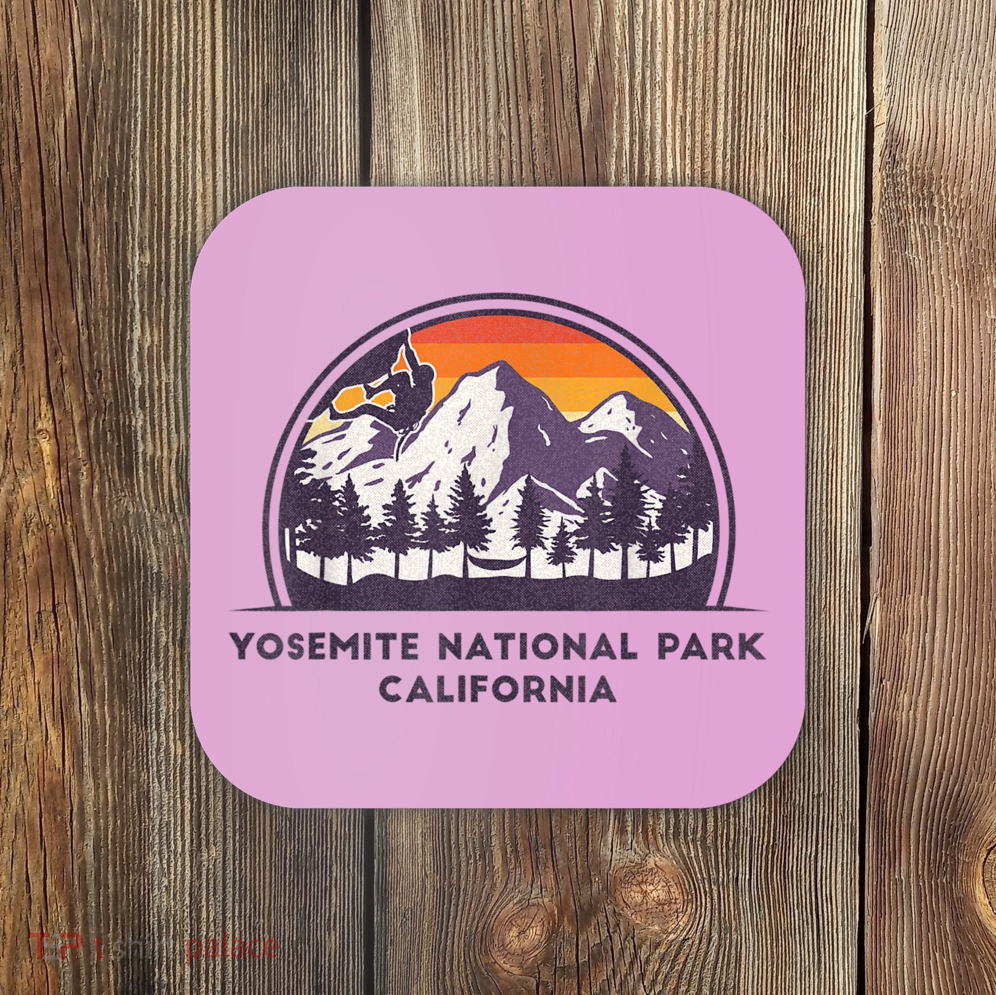 Yosemite National Park, California Rock Climbing Hiking Coaster