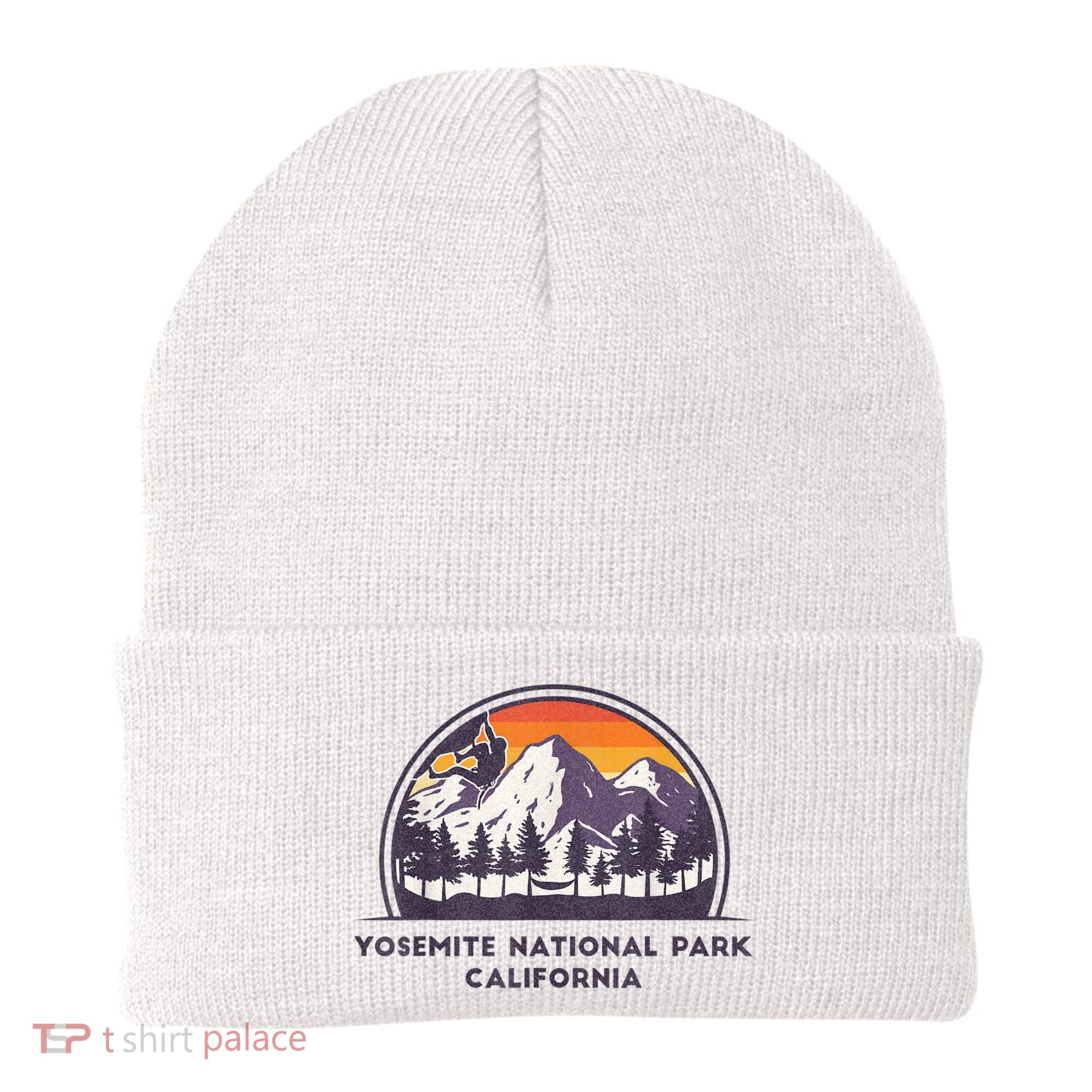 Yosemite National Park, California Rock Climbing Hiking Beanie