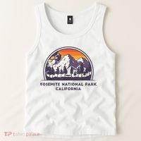 Yosemite National Park, California Rock Climbing Hiking Tank Top thumb 2