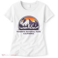 Yosemite National Park, California Rock Climbing Hiking Women's T-Shirt thumb 0