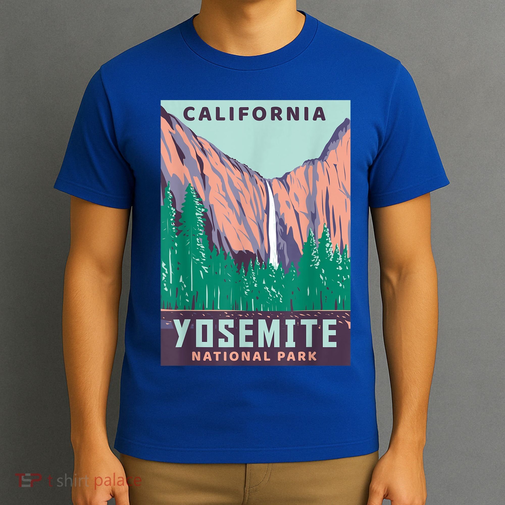 Yosemite National Park US Vintage USA California Parks Gift T-Shirt