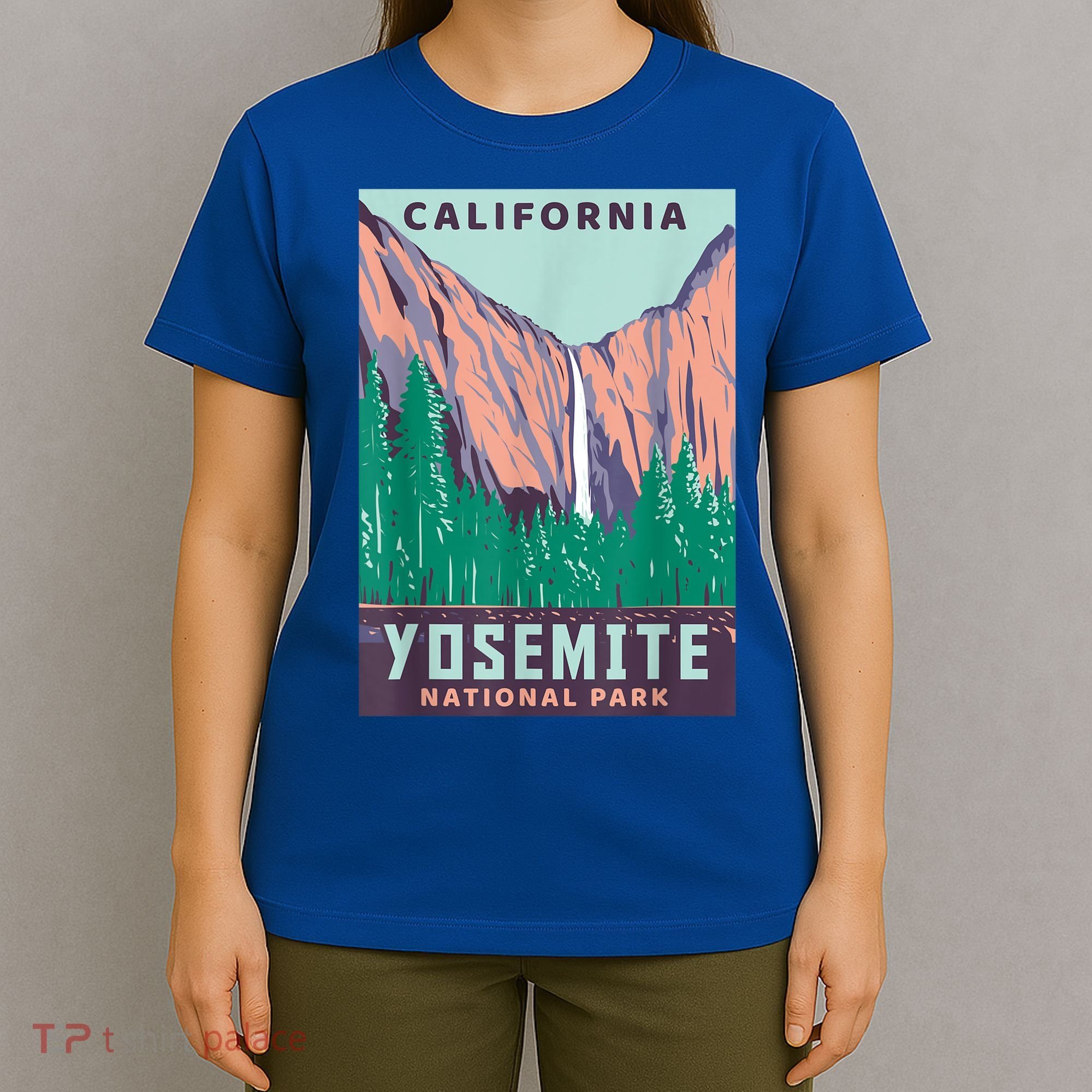 Yosemite National Park US Vintage USA California Parks Gift T-Shirt