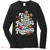 Y'all Need Proverbs Women's Long Sleeve Shirt thumb 0