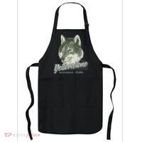 Yellowstone National Park Wolf Logo Apron thumb 0