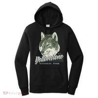 Yellowstone National Park Wolf Logo Women's Hoodie thumb 0