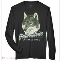 Yellowstone National Park Wolf Logo Zone Performance Long-Sleeve T-Shirt thumb 0