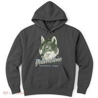 Yellowstone National Park Wolf Logo Hoodie thumb 0
