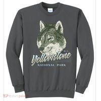 Yellowstone National Park Wolf Logo Sweatshirt thumb 0