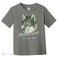 Yellowstone National Park Wolf Logo Toddler T-Shirt thumb 0