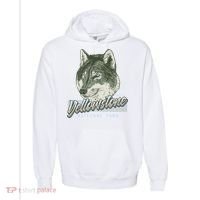 Yellowstone National Park Wolf Logo Comfort Colors Garment-Dyed Hooded Sweatshirt thumb 0