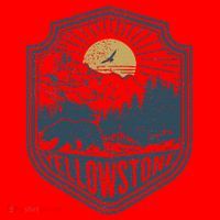 Yellowstone National Park Bear Nature Hiking Outdoors Santa Hat thumb 1