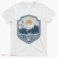 Yellowstone National Park Bear Nature Hiking Outdoors T-Shirt thumb 0