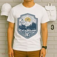 Yellowstone National Park Bear Nature Hiking Outdoors T-Shirt thumb 6