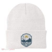 Yellowstone National Park Bear Nature Hiking Outdoors Beanie thumb 0