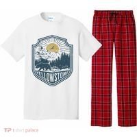 Yellowstone National Park Bear Nature Hiking Outdoors Pajama Set thumb 0