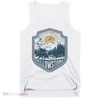 Yellowstone National Park Bear Nature Hiking Outdoors Tank Top thumb 0