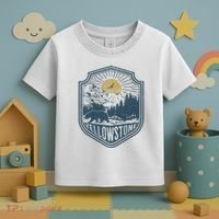 Yellowstone National Park Bear Nature Hiking Outdoors Toddler T-Shirt thumb 3