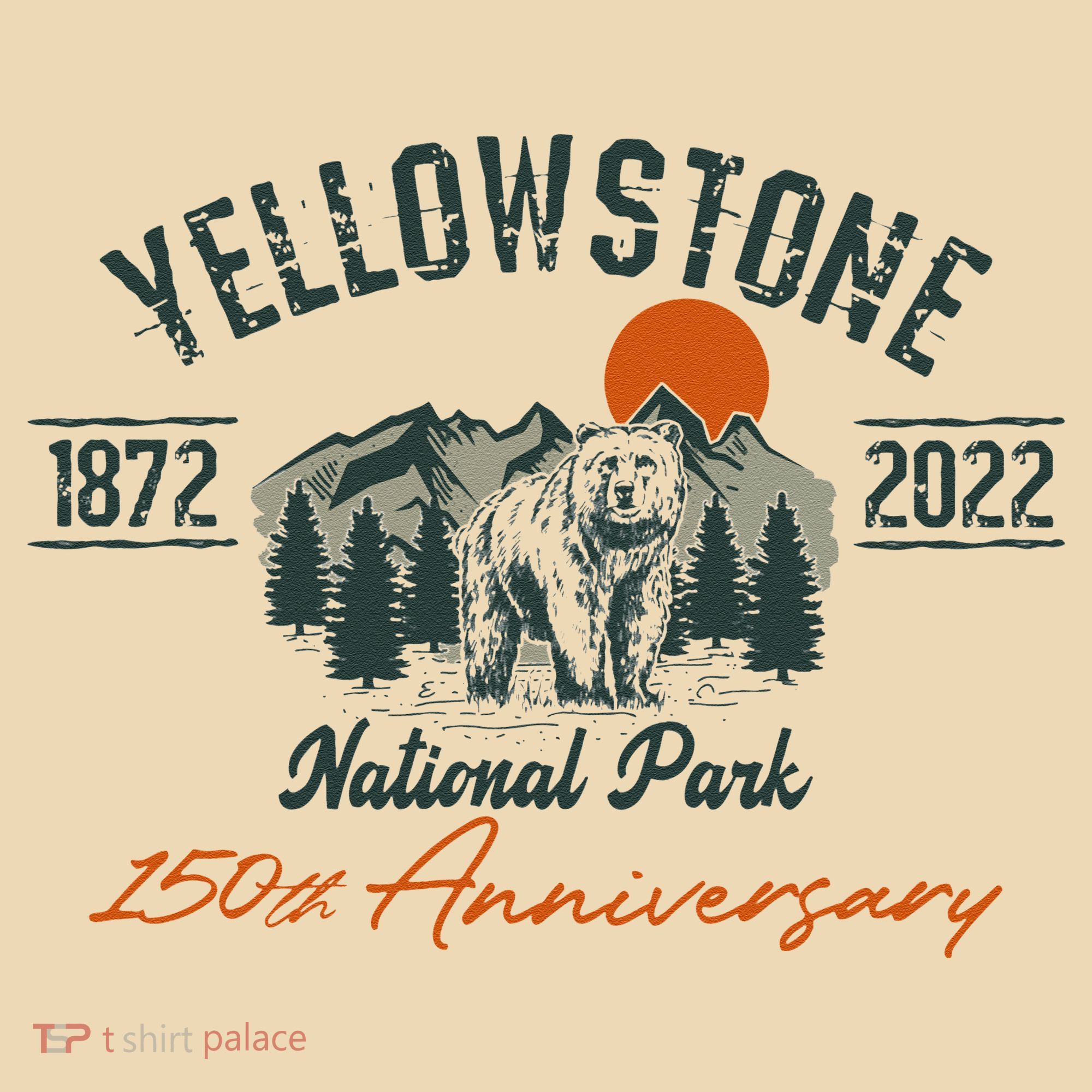 Yellowstone National Park 150th Anniversary Memorabilia Long Sleeve Tote Bag