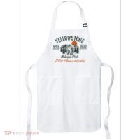 Yellowstone National Park 150th Anniversary Memorabilia Long Sleeve Apron thumb 0