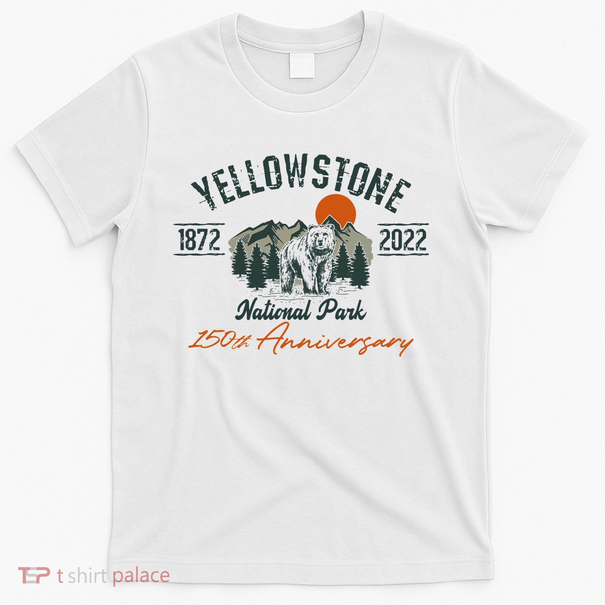 Yellowstone National Park 150th Anniversary Memorabilia Long Sleeve T-Shirt