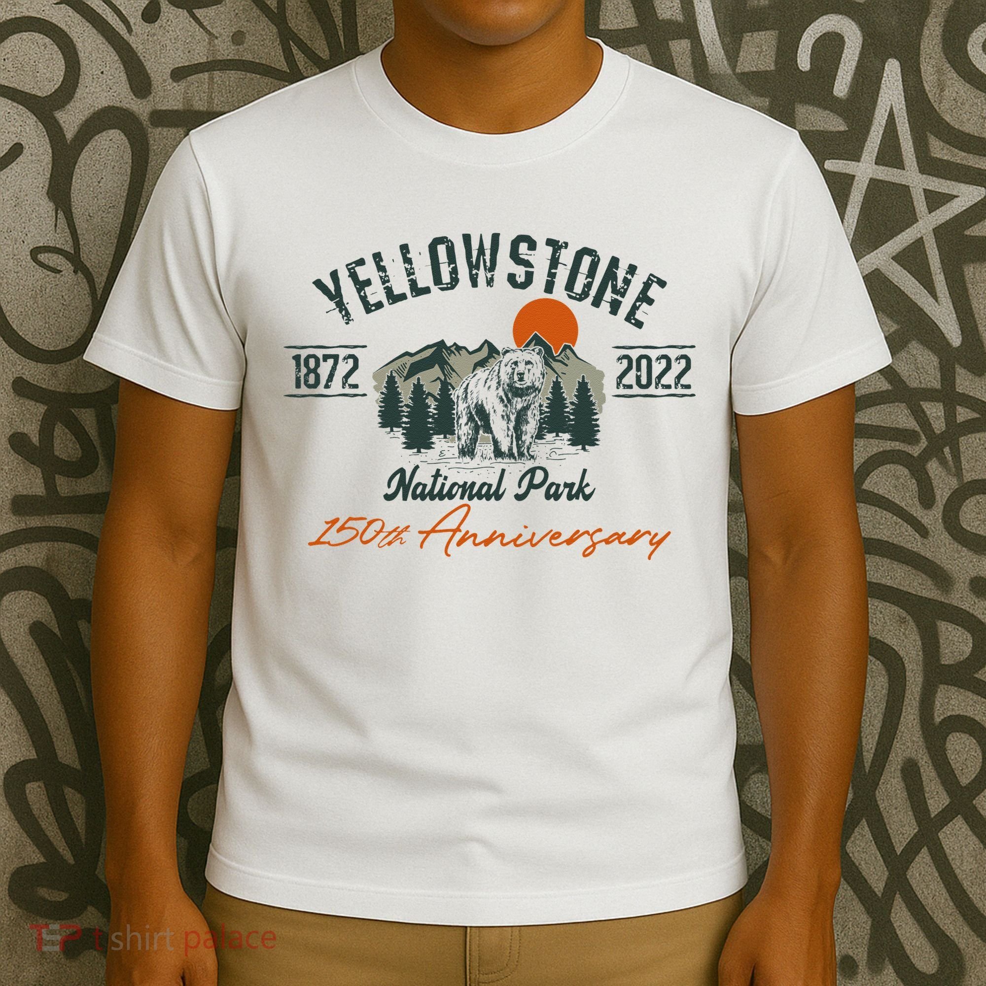 Yellowstone National Park 150th Anniversary Memorabilia Long Sleeve T-Shirt