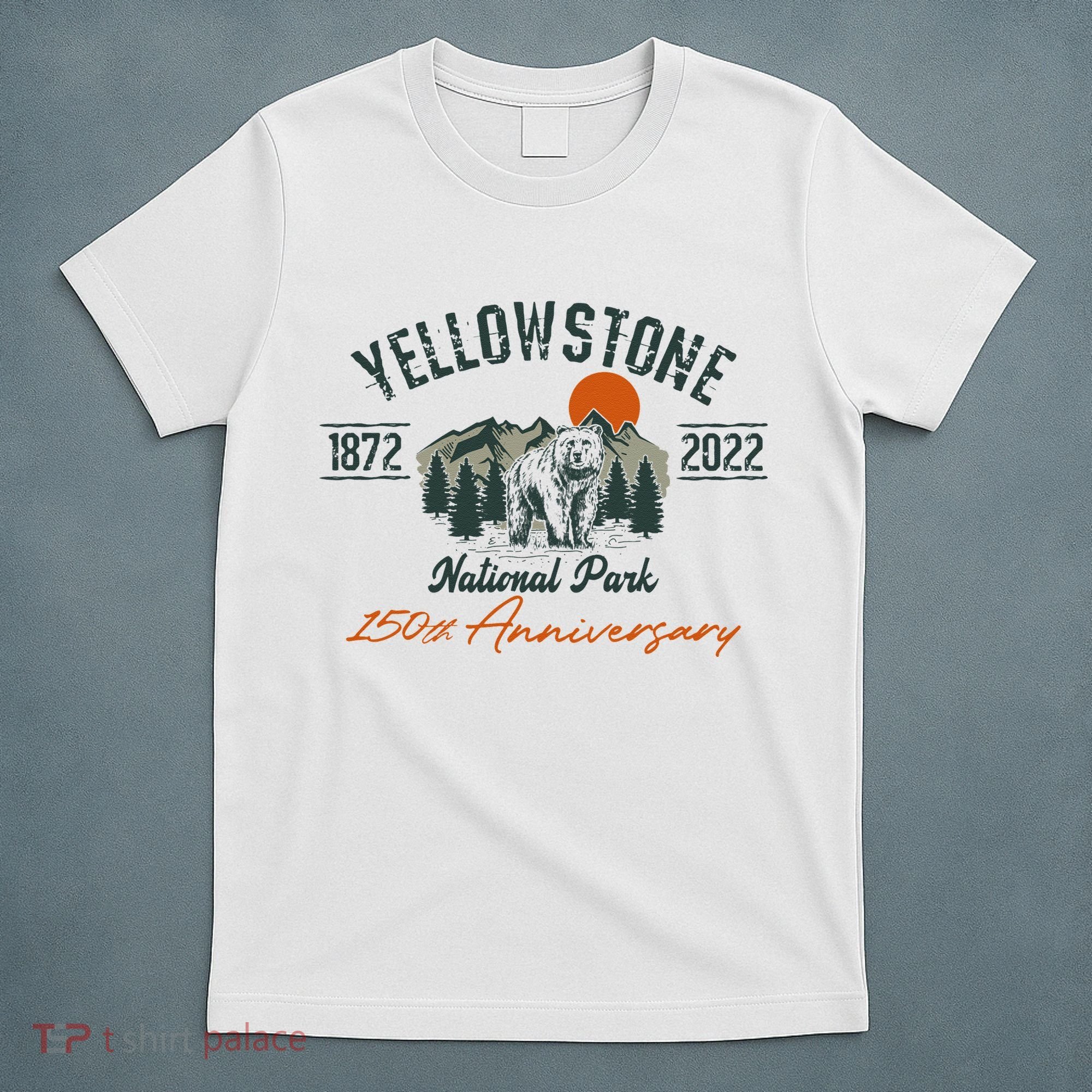 Yellowstone National Park 150th Anniversary Memorabilia Long Sleeve T-Shirt